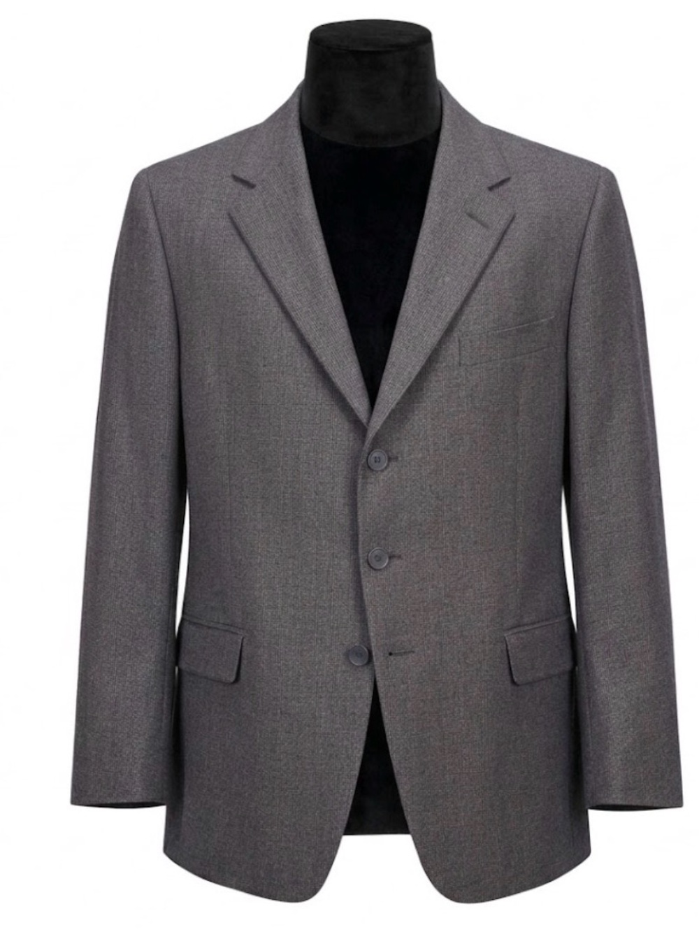 Perry Ellis Wool Blend Suit - Youth Size 20 (Fits Men's XS)